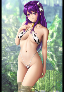 -  Yandere in moo moo bikini