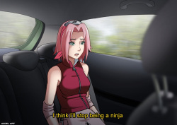 Sakura haruno - waifu taxi