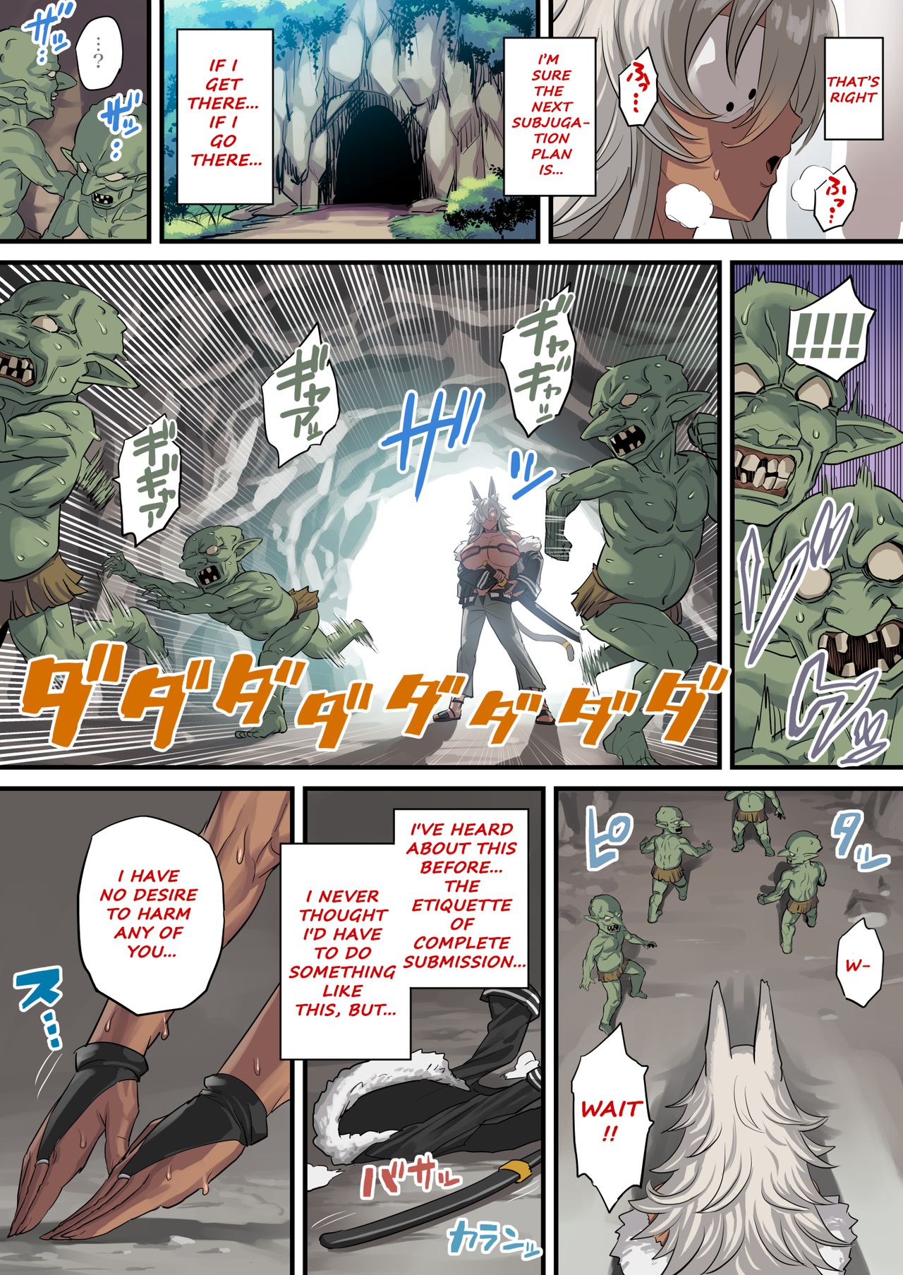 Ghislaine Dedoldia vs Goblins - Page 3 - HentaiEra