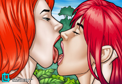 Jean Grey and Red Sonja