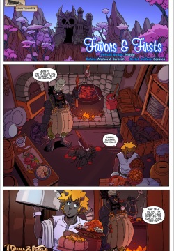 Main Comic Series  - 20 . Favors And Firsts