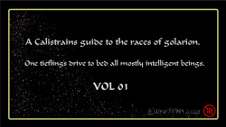 A calistrains guide to the races of Golarion Vol 1