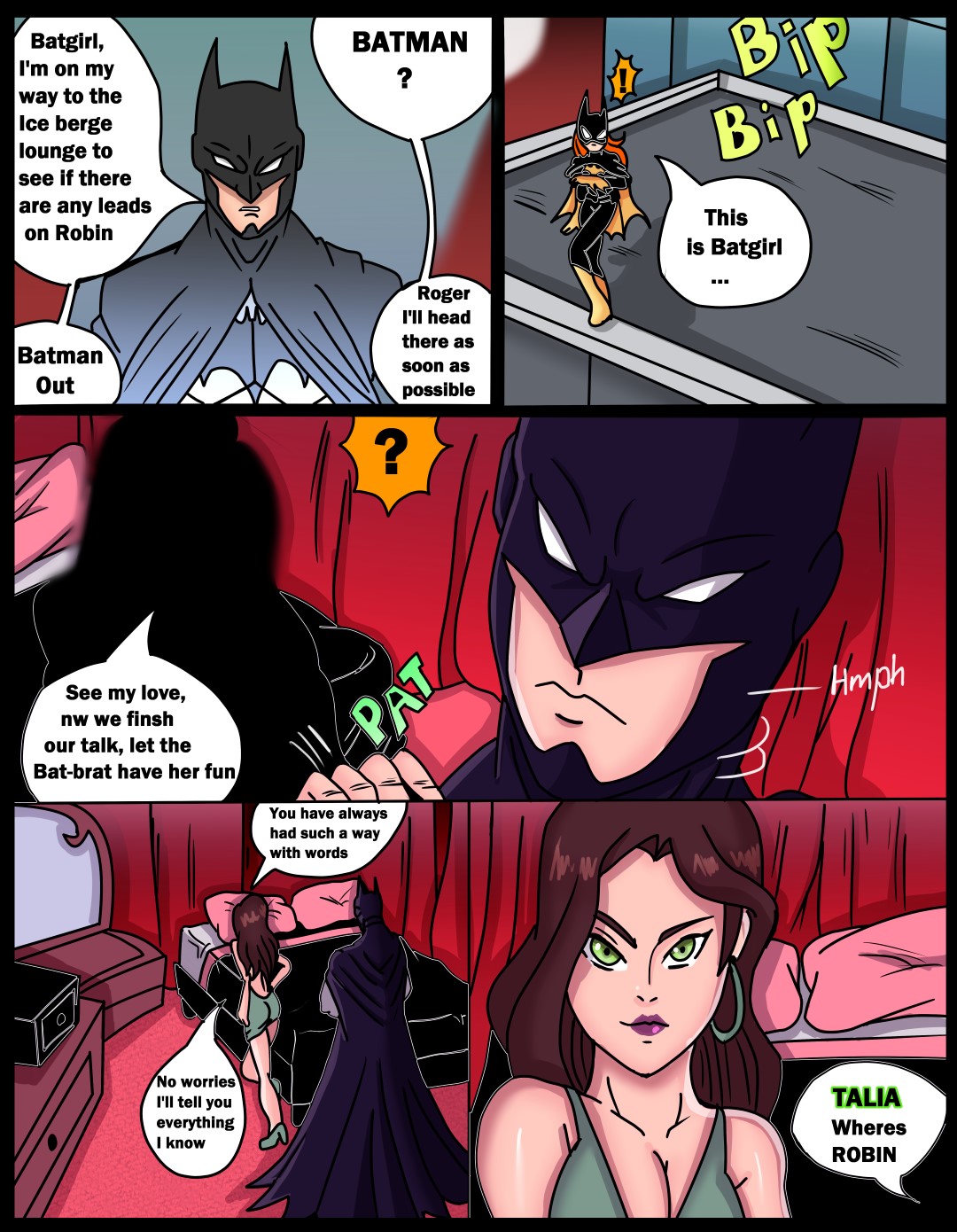 Robin And Batgirl Sex Comics - Batgirl Hentai Comic - Page 7 - HentaiEra