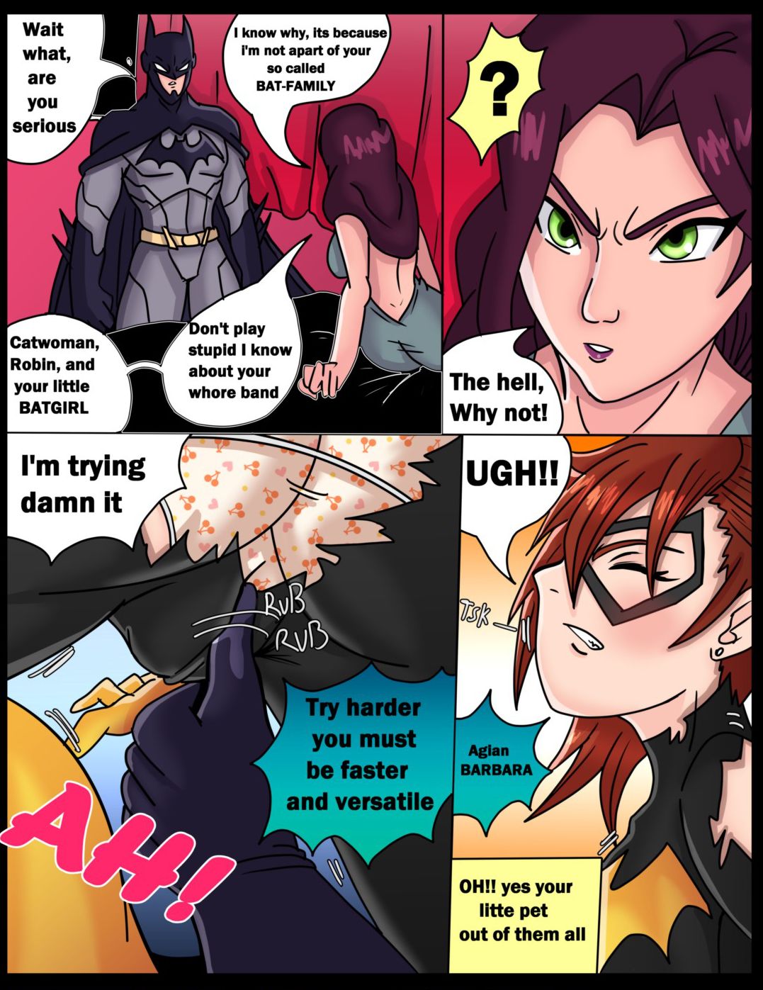 Batgirl Hentai Comic - Page 9 - HentaiEra