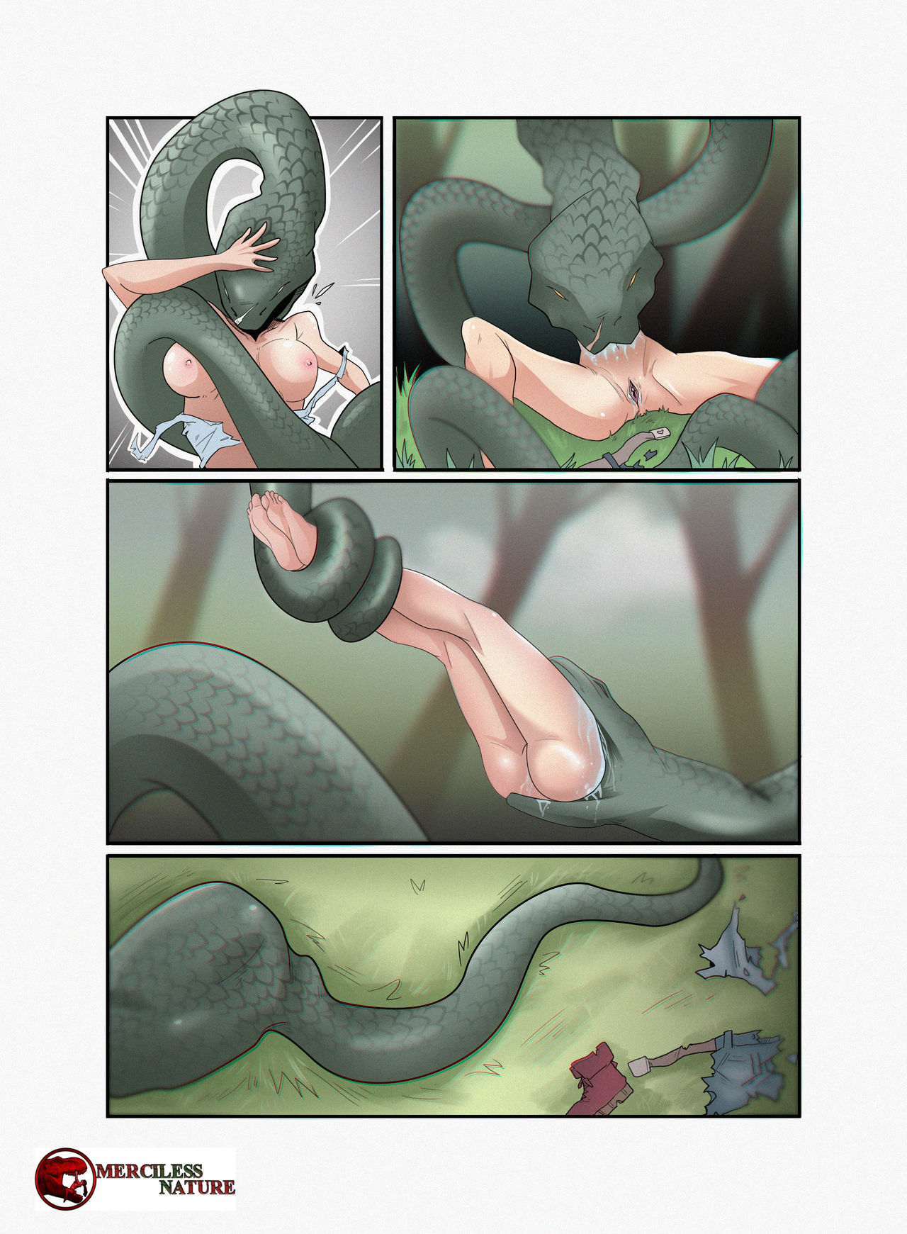 Порно со змеей комикс фото 66