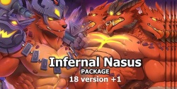 Infernal Nasus Set  exclusive for gumroad