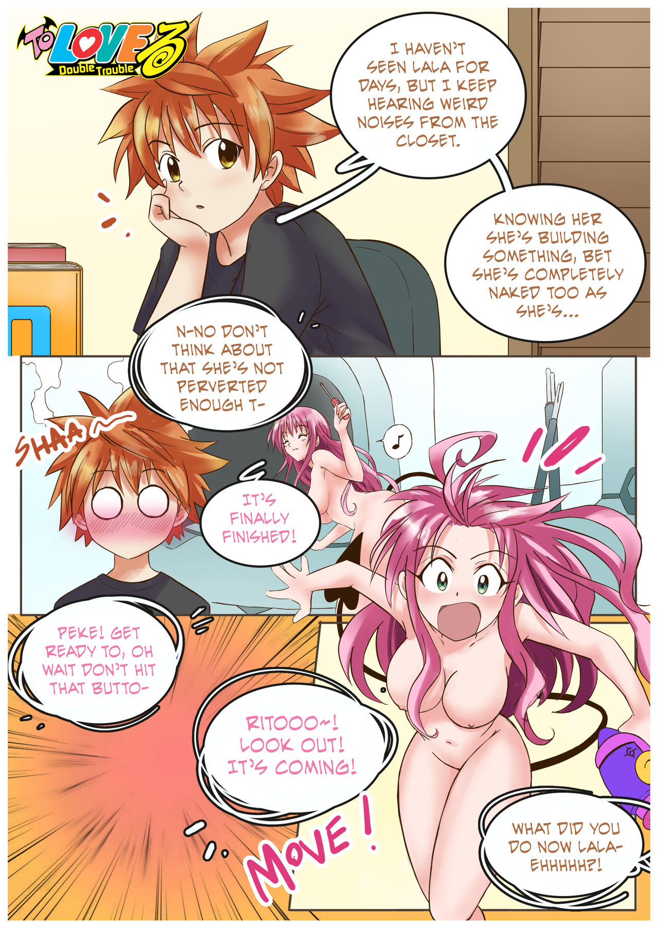 To Love Ru: Double Trouble - Page 2 - HentaiEra