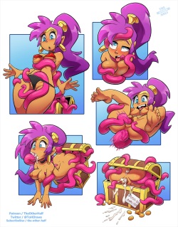 June Collage: Shantae