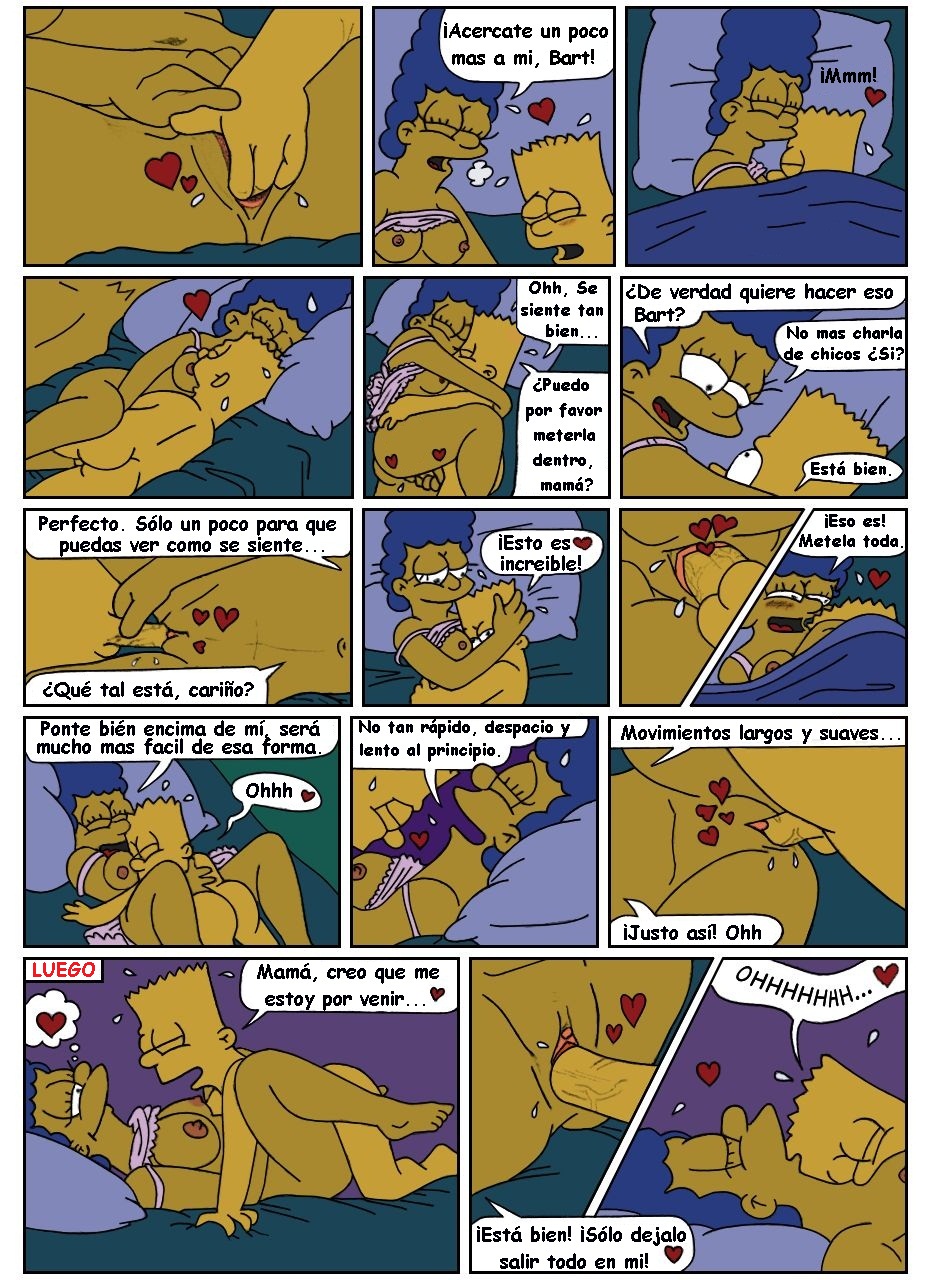 Simpsons xxx - La cama de mamá - Page 7 - HentaiEra