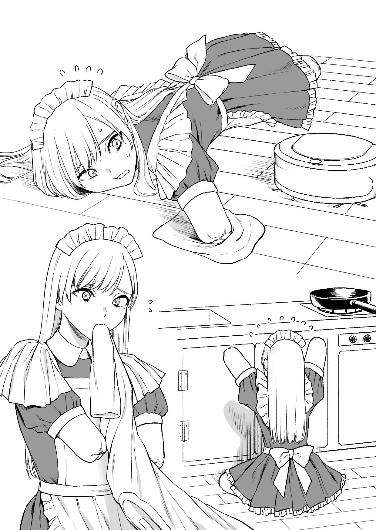 Kesson meido Rui | Amputation Maid Rui-Chen - Page 2 - HentaiEra