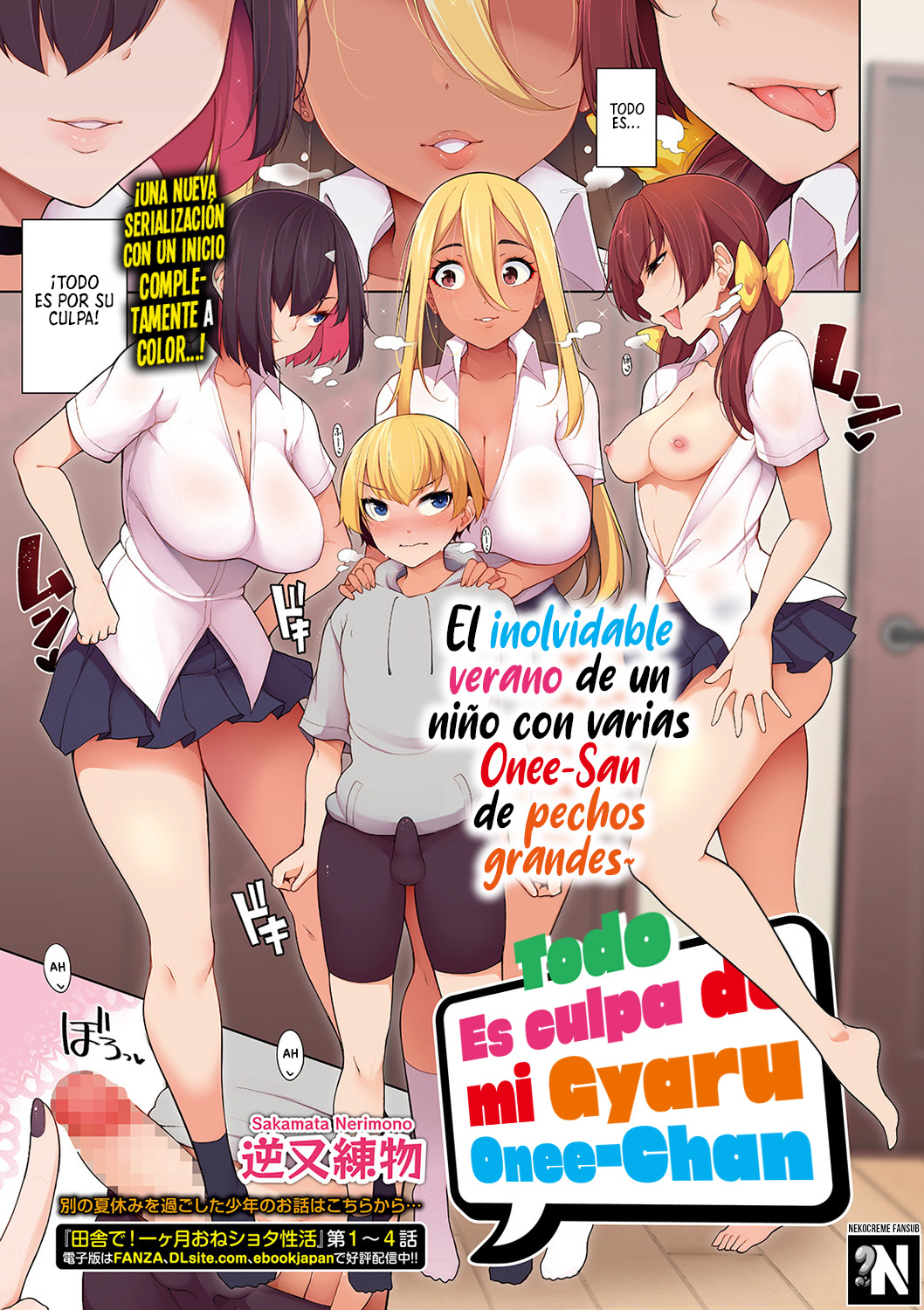 Zenbu Gal na Nee-chan no Sei | Todo es culpa de mi Gyaru Onee-chan - Page 1  - HentaiEra