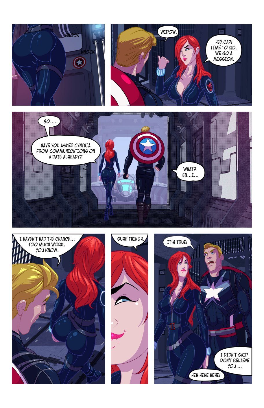 Widow s Downtime IronWolf english Page 4 HentaiEra 