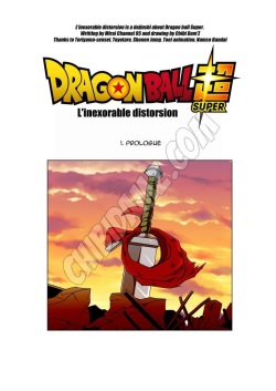 Dragon Ball Super LA DISTORSION INEXORABLE