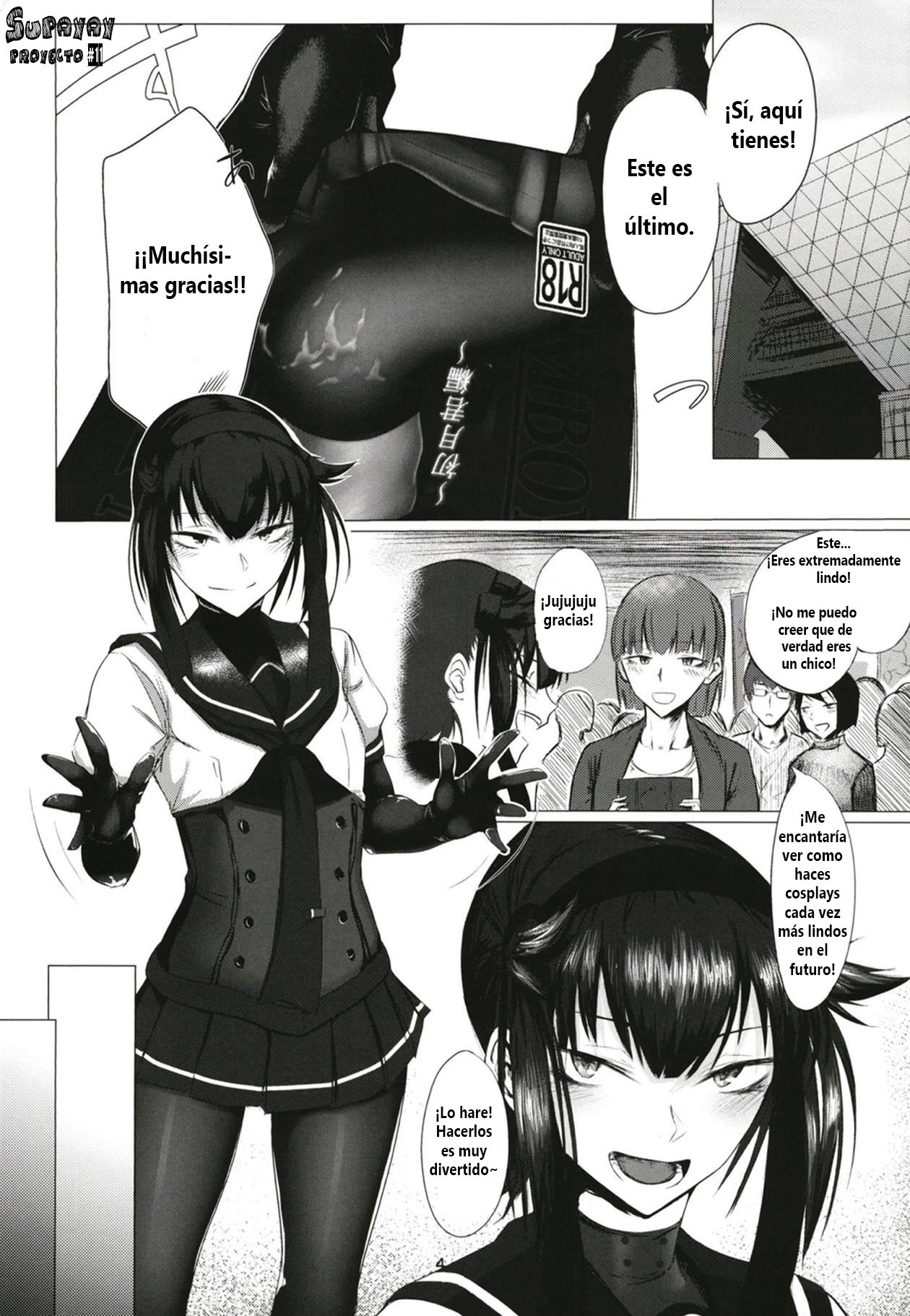 Femboy hentai manga