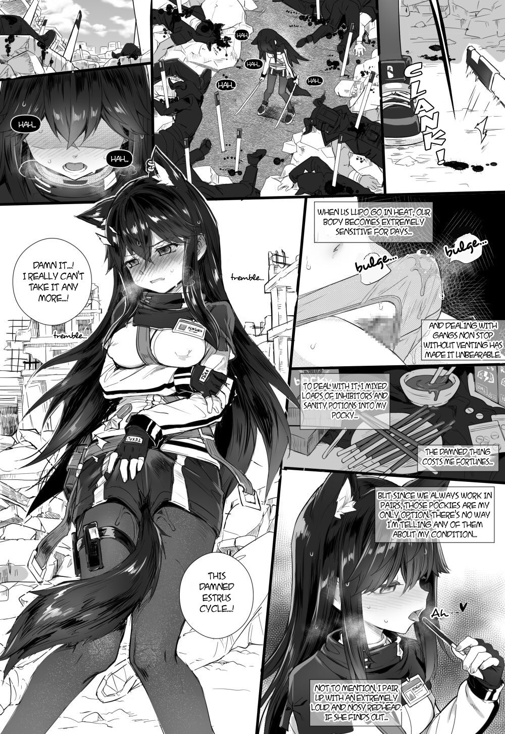 Texas×Exusiai - English - Page 2 - HentaiEra