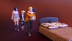 Naruto Family "Naruto Hima Boruto Hinata " by DarkFaust
