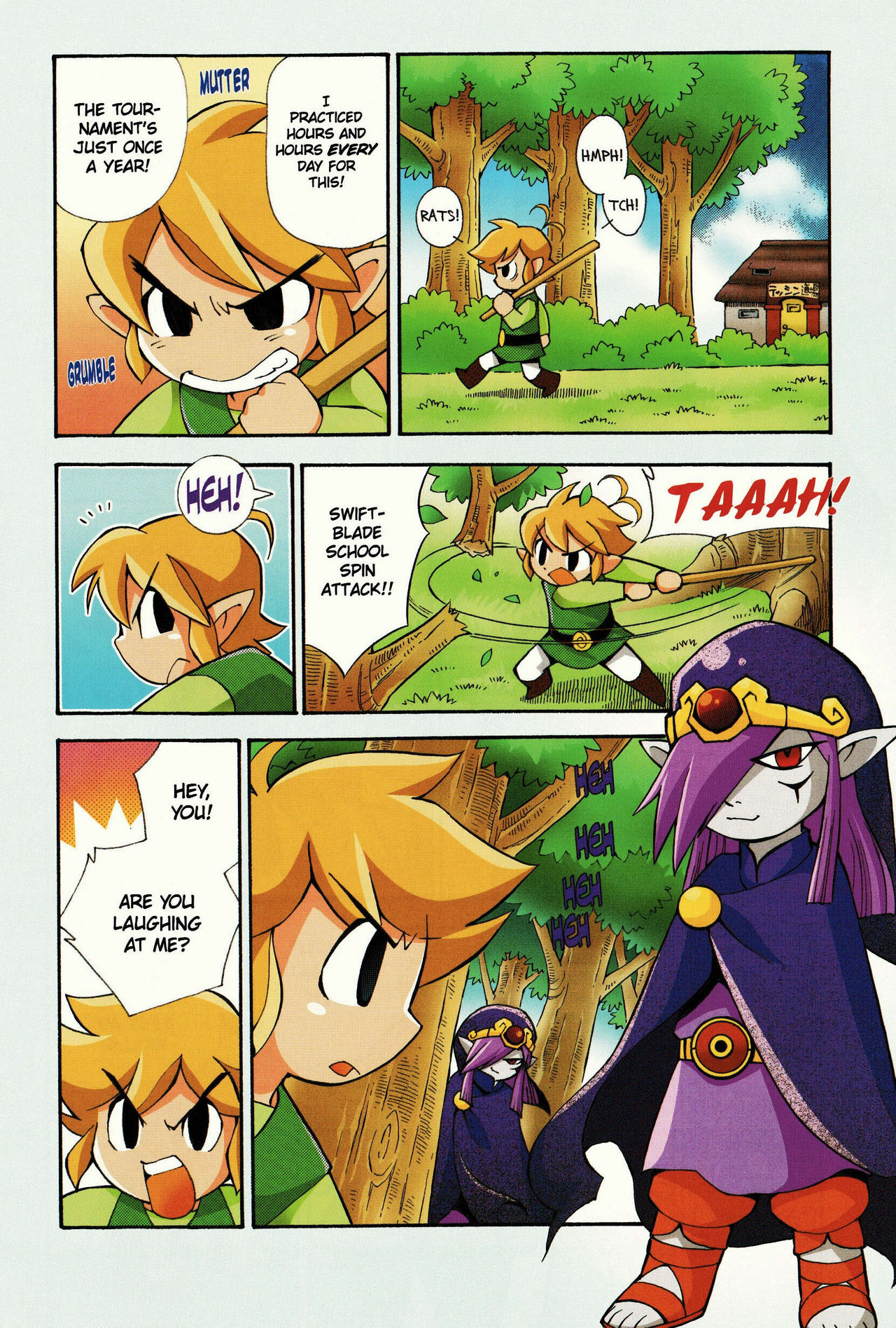 The Legend of Zelda - Minish Cap Manga - Page 12 - HentaiEra