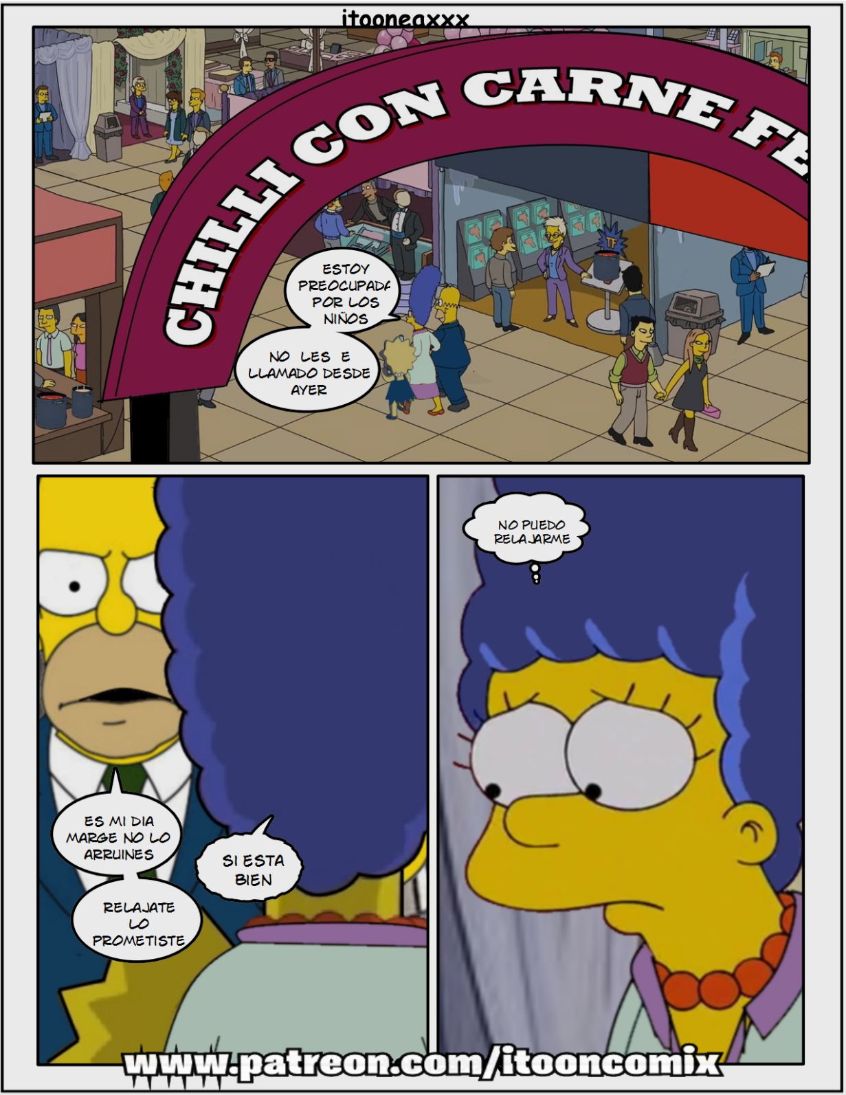 Simpsons xxx - Afinidad 2 - Page 8 - HentaiEra