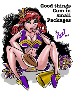 “Good Things Cum in Small Packages” - color, 10 pages