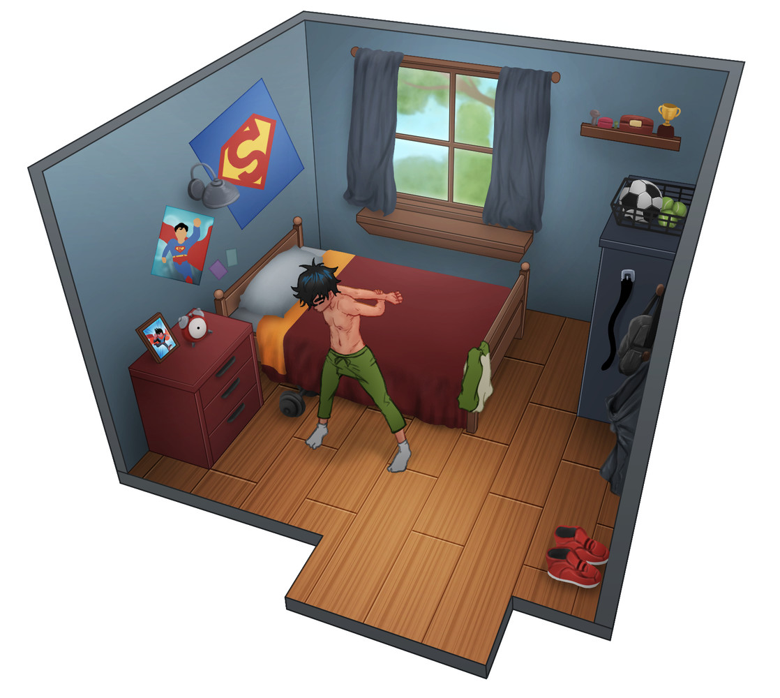 CamoHouse - Jon Kent Room - Page 2 - HentaiEra