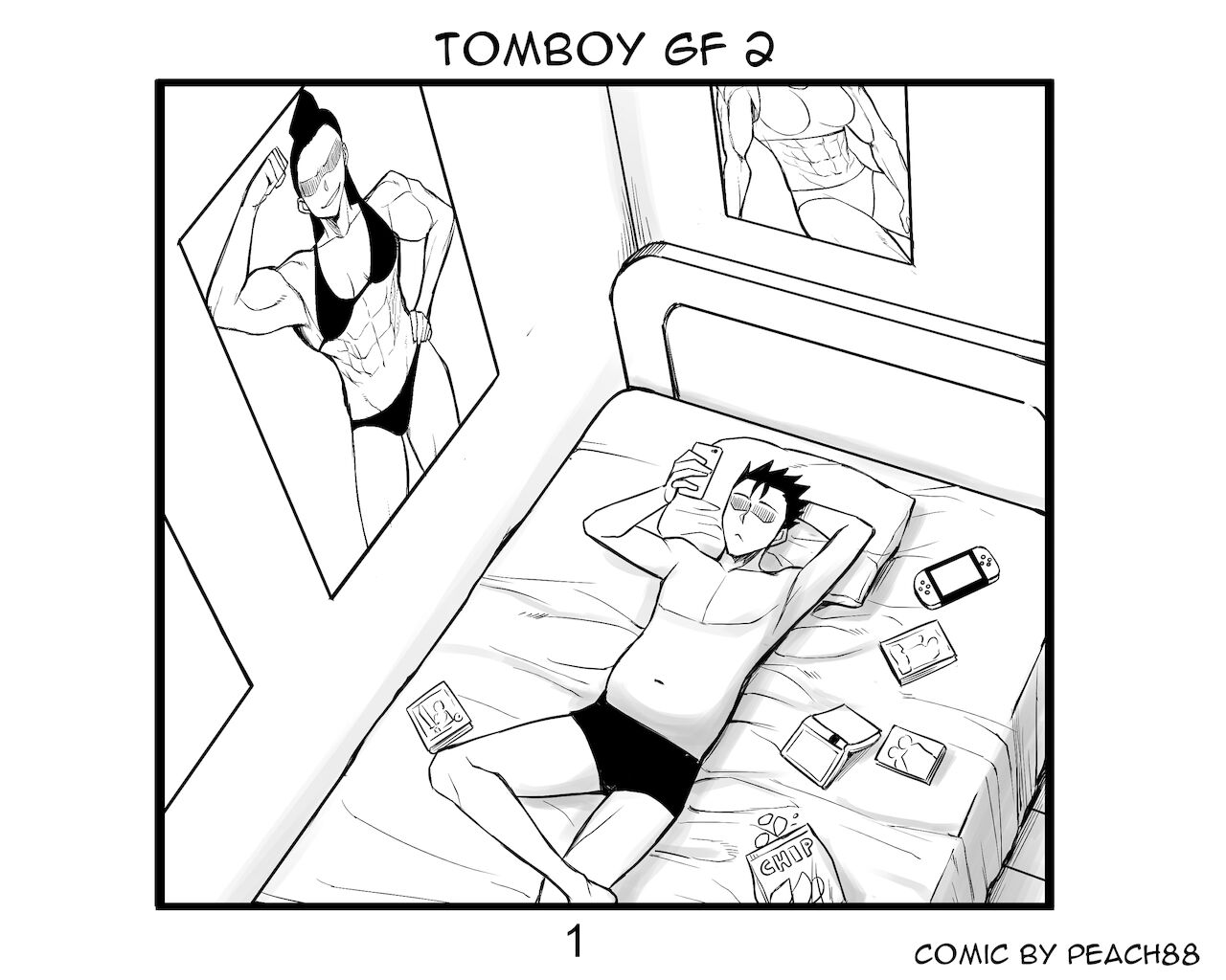 Tomboy gf by peach88