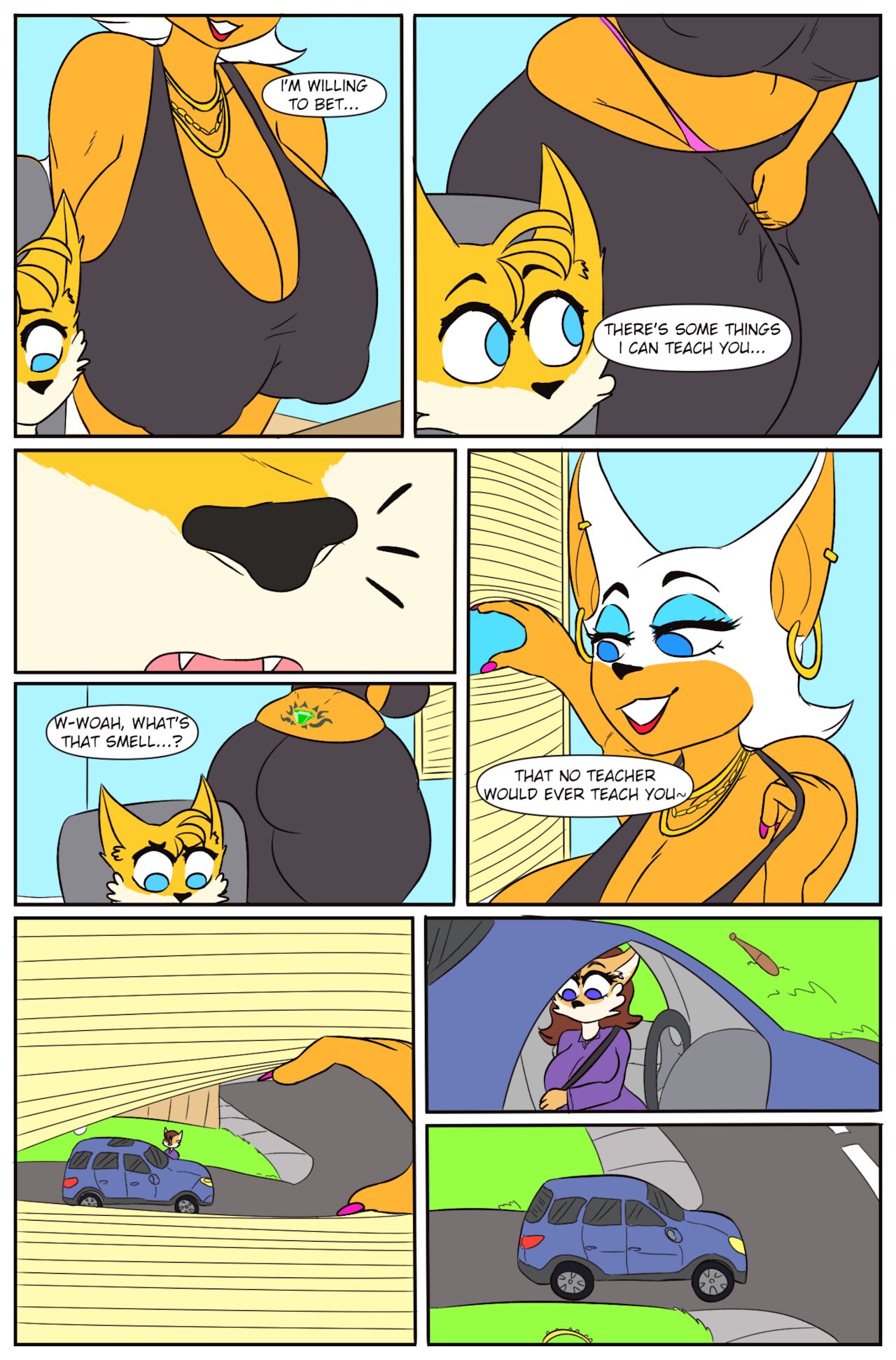 Babysitter Porn Cartoon Animals - Rouge Babysitting - Page 9 - HentaiEra