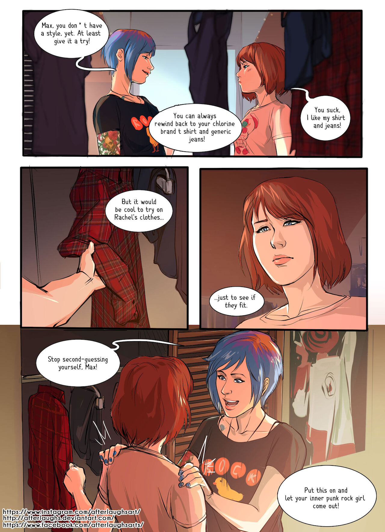 Life is strange porn comic