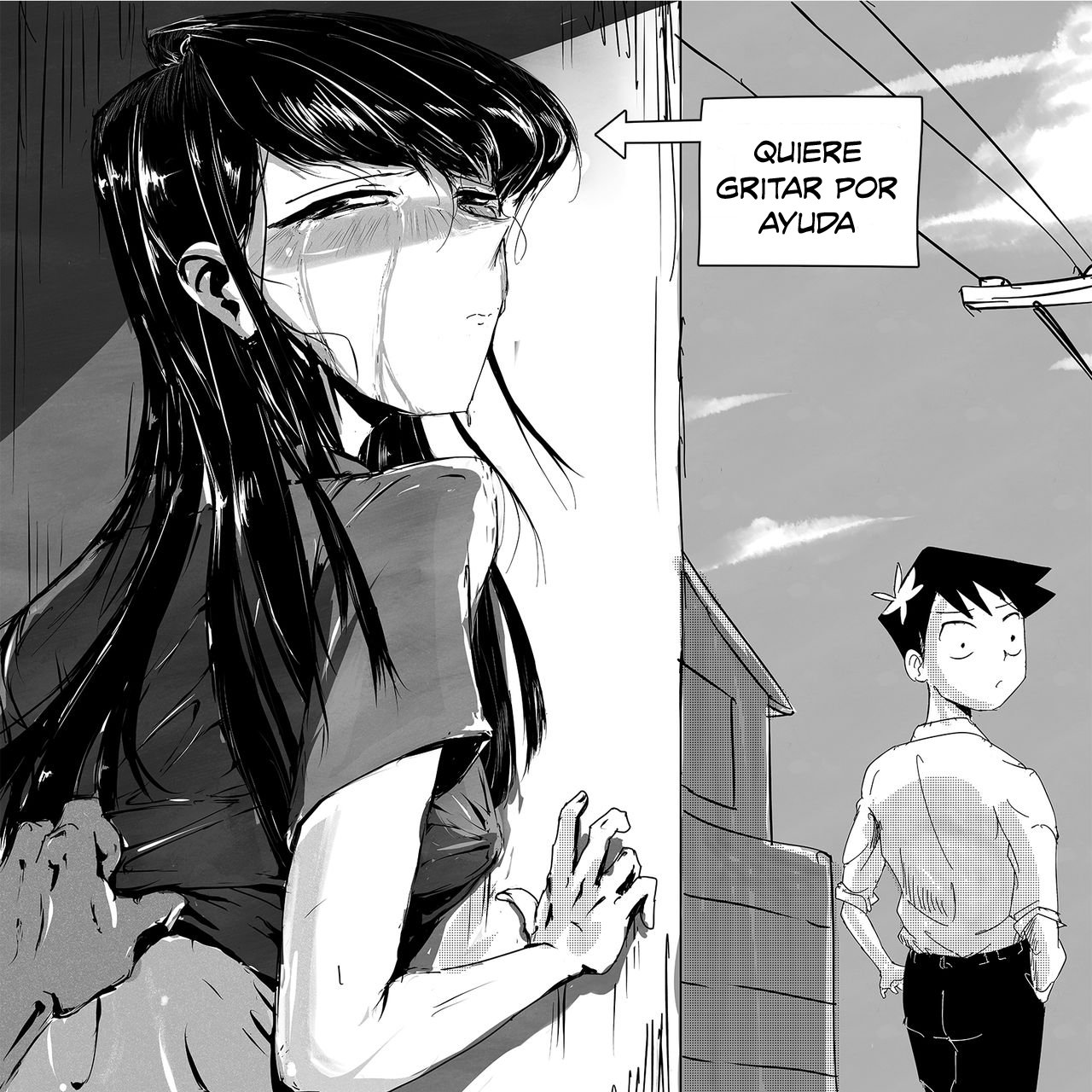 Komi-san hentai comics