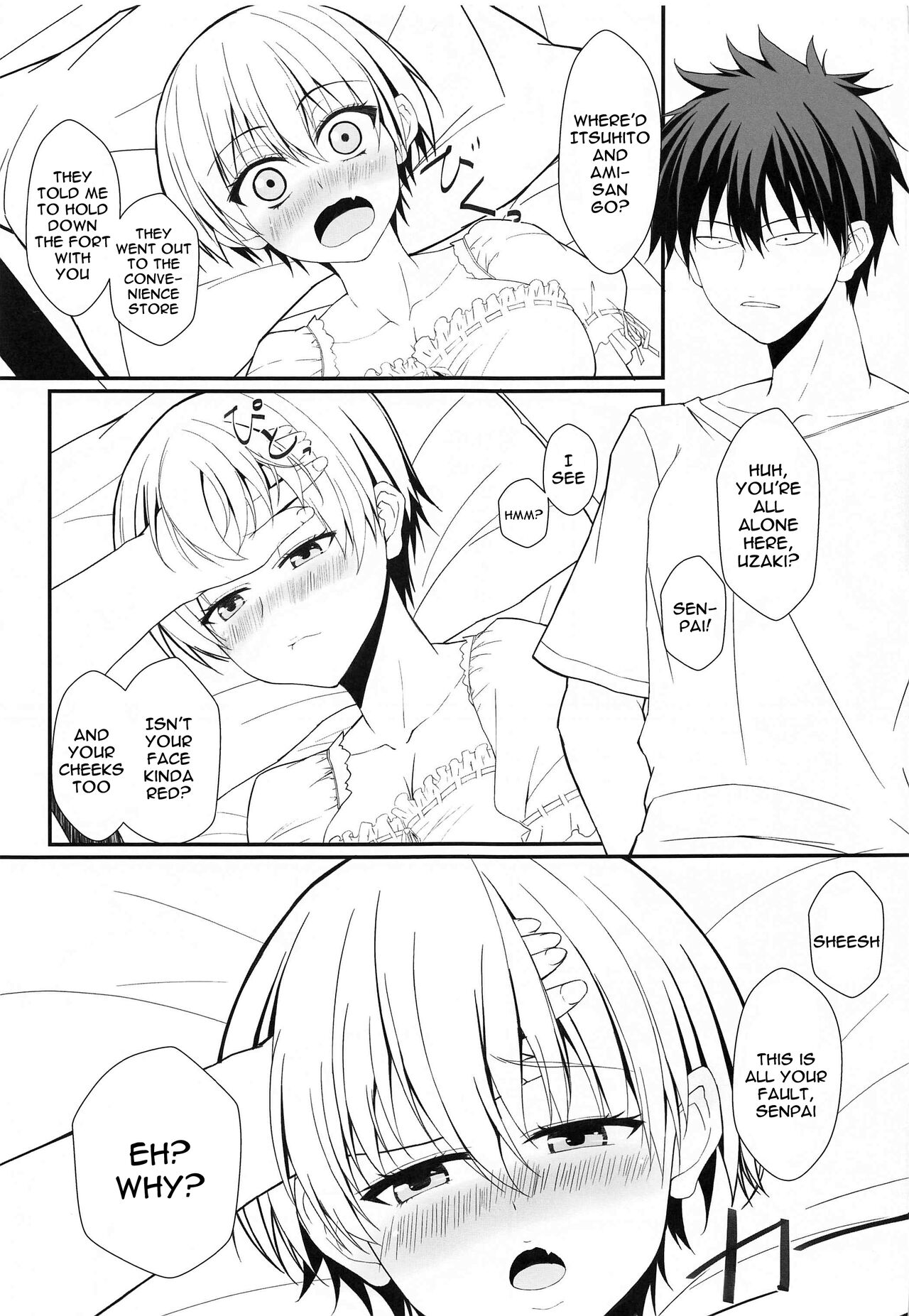 Uzaki-chan wa Senpai to H Shitai! | Uzaki-chan Wants To Have Sex With  Senpai - Page 4 - HentaiEra